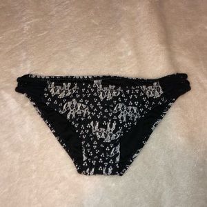 Black & White Bikini Bottoms